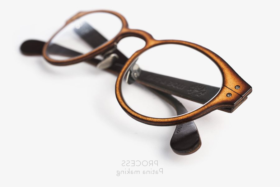 Paire de lunettes Lucas De Stael patinée