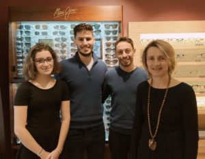 Photo de l'équipe de Lamy Opticien à Craponne